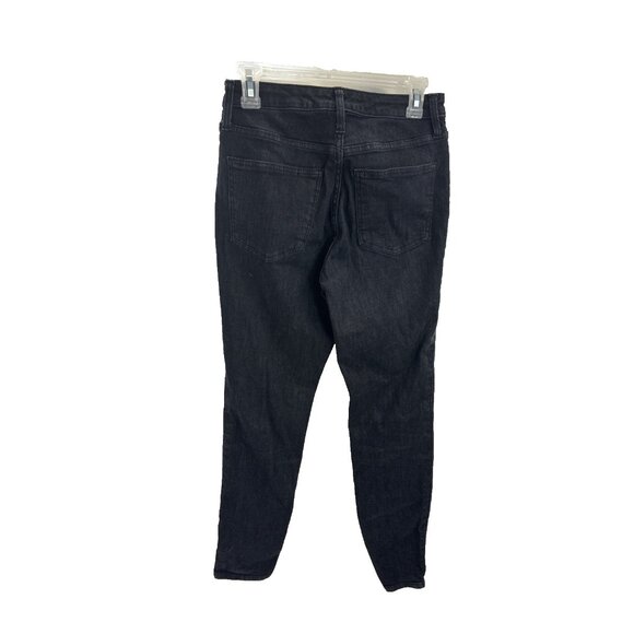 Universal Thread Womens Size 6 Black High Rise Skinny Jeans Stretch Denim Casual - Picture 3 of 6